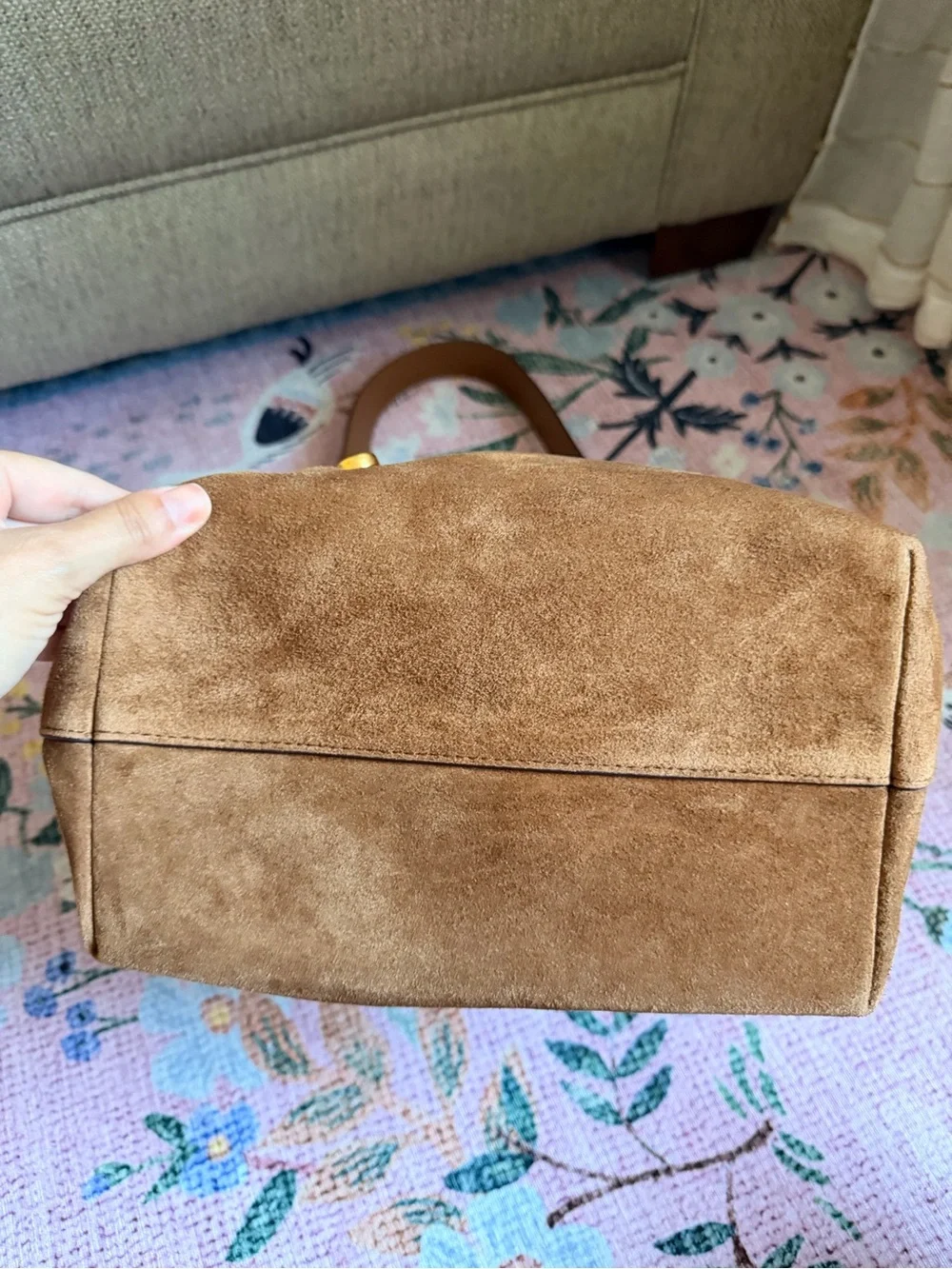 Madewell Suede Belted Bag